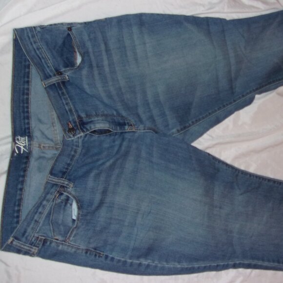 size 18 old navy flirt womens denim blue jeans pants pants eighteen stretch - Picture 3 of 6